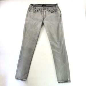 Levis 524 Too Superlow Skinny Jeans Grey Low Rise W30 L32 11M 11499-0014